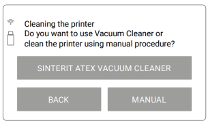 Choosing cleaning method