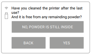 Did you clean the printer?